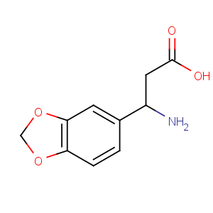 CAS No:723284-85-3 (3R)-3-amino-3-(1,3-benzodioxol-5-yl)propanoic acid