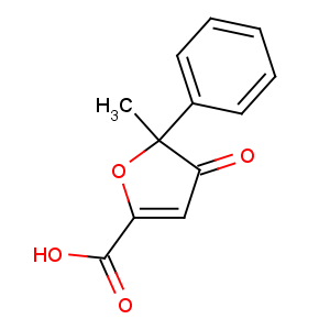 CAS No:72420-38-3 5-methyl-4-oxo-5-phenylfuran-2-carboxylic acid