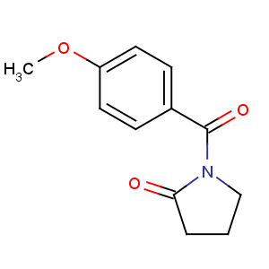 CAS No:72432-10-1 1-(4-methoxybenzoyl)pyrrolidin-2-one