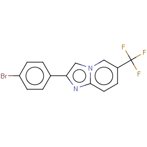 CAS No:724742-88-5 Imidazo[1,2-a]pyridine,2-(4-bromophenyl)-6-(trifluoromethyl)-