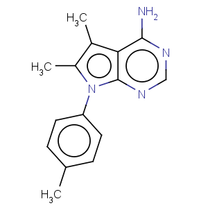 CAS No:72578-43-9 7H-Pyrrolo[2,3-d]pyrimidin-4-amine,5,6-dimethyl-7-(4-methylphenyl)-