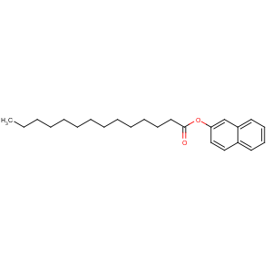 CAS No:7262-80-8 naphthalen-2-yl tetradecanoate