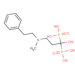 CAS No:72669-22-8 [1-hydroxy-3-[methyl(2-phenylethyl)amino]-1-phosphonopropyl]phosphonic<br />acid