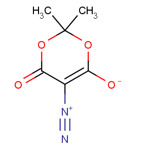 CAS No:7270-63-5 5-diazonio-2,2-dimethyl-6-oxo-1,3-dioxin-4-olate
