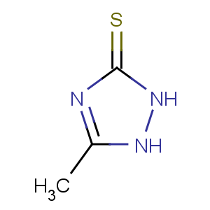 CAS No:7271-44-5 5-methyl-1,2-dihydro-1,2,4-triazole-3-thione
