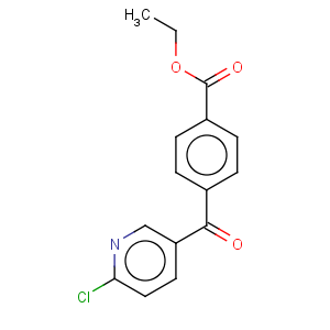 CAS No:727409-20-3 Benzoic acid,4-[(6-chloro-3-pyridinyl)carbonyl]-, ethyl ester