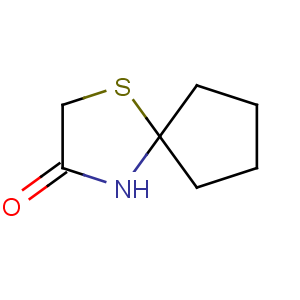 CAS No:72752-82-0 1-Thia-4-azaspiro[4.4]nonan-3-one