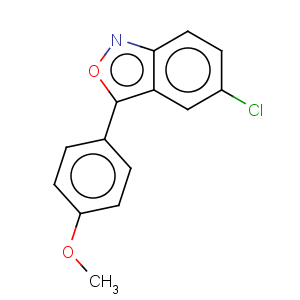 CAS No:728-22-3 2,1-Benzisoxazole,5-chloro-3-(4-methoxyphenyl)-
