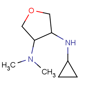 CAS No:728008-15-9 4-N-cyclopropyl-3-N,3-N-dimethyloxolane-3,4-diamine