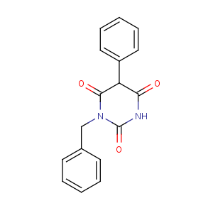 CAS No:72846-00-5 1-benzyl-5-phenyl-1,3-diazinane-2,4,6-trione