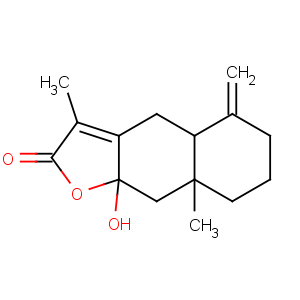 CAS No:73030-71-4 (4aS,8aR,9aS)-9a-hydroxy-3,8a-dimethyl-5-methylidene-4,4a,6,7,8,<br />9-hexahydrobenzo[f][1]benzofuran-2-one