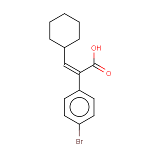 CAS No:731018-46-5 Benzeneacetic acid,4-bromo-a-(cyclohexylmethylene)-, (aE)-
