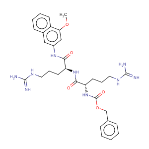 CAS No:73167-98-3 L-Argininamide,N2-[(phenylmethoxy)carbonyl]-L-arginyl-N-(4-methoxy-2-naphthalenyl)-
