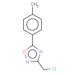 CAS No:73217-33-1 1,2,4-Oxadiazole,3-(chloromethyl)-5-(4-methylphenyl)-