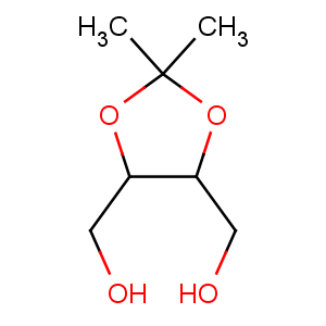 CAS No:73346-74-4 [(4R,5R)-5-(hydroxymethyl)-2,2-dimethyl-1,3-dioxolan-4-yl]methanol