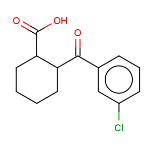 CAS No:733742-78-4 trans-2-(3-Chlorobenzoyl)cyclohexane-1-carboxylic acid
