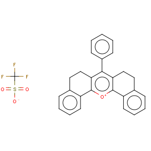CAS No:73377-38-5 7-PHENYL-5,6,8,9-TETRAHYDRODIBENZO[C,H]XANTHYLIUM TRIFLUOROMETHANESULFONATE