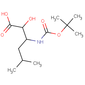 CAS No:73397-27-0 (2S,<br />3S)-2-hydroxy-5-methyl-3-[(2-methylpropan-2-yl)oxycarbonylamino]hexanoic<br />acid
