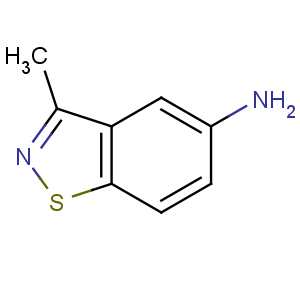 CAS No:73437-03-3 3-methyl-1,2-benzothiazol-5-amine