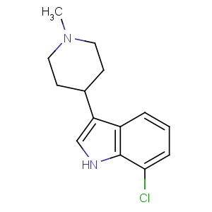 CAS No:734518-22-0 7-chloro-3-(1-methylpiperidin-4-yl)-1H-indole