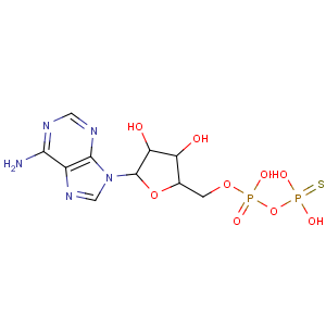 CAS No:73536-95-5 5'-Adenylic acid,monoanhydride with phosphorothioic acid, trilithium salt (9CI)