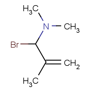 CAS No:73630-93-0 1-bromo-N,N,2-trimethylprop-2-en-1-amine