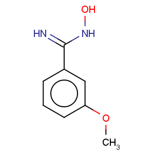 CAS No:73647-50-4 Benzenecarboximidamide,N-hydroxy-3-methoxy-