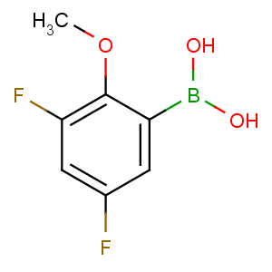 CAS No:737000-76-9 (3,5-difluoro-2-methoxyphenyl)boronic acid