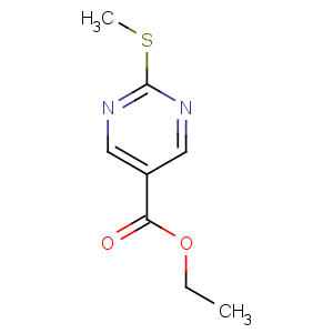 CAS No:73781-88-1 ethyl 2-methylsulfanylpyrimidine-5-carboxylate