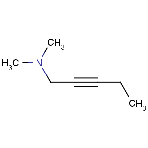 CAS No:7383-77-9 N,N-dimethylpent-2-yn-1-amine