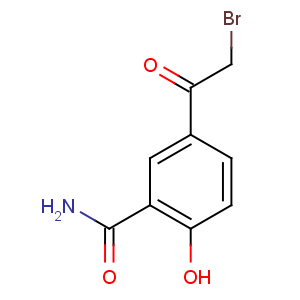 CAS No:73866-23-6 5-(2-bromoacetyl)-2-hydroxybenzamide