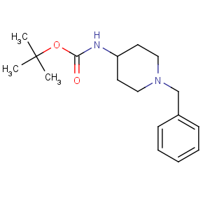 CAS No:73889-19-7 tert-butyl N-(1-benzylpiperidin-4-yl)carbamate