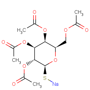 CAS No:73962-00-2 b-D-Galactopyranose, 1-thio-,2,3,4,6-tetraacetate, sodium salt (9CI)