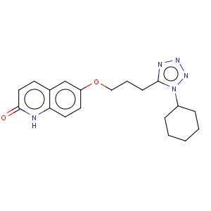 CAS No:73963-46-9 2(1H)-Quinolinone,6-[3-(1-cyclohexyl-1H-tetrazol-5-yl)propoxy]-