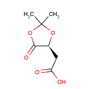 CAS No:73991-95-4 2-[(4S)-2,2-dimethyl-5-oxo-1,3-dioxolan-4-yl]acetate