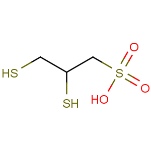 CAS No:74-61-3 2,3-bis(sulfanyl)propane-1-sulfonic acid