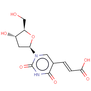 CAS No:74131-06-9 2-Propenoic acid,3-[1-(2-deoxy-b-D-erythro-pentofuranosyl)-1,2,3,4-tetrahydro-2,4-dioxo-5-pyrimidinyl]-,(2E)- (9CI)