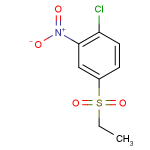CAS No:74159-80-1 1-chloro-4-ethylsulfonyl-2-nitrobenzene