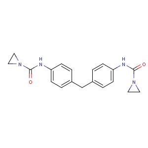 CAS No:7417-99-4 N-[4-[[4-(aziridine-1-carbonylamino)phenyl]methyl]phenyl]aziridine-1-<br />carboxamide