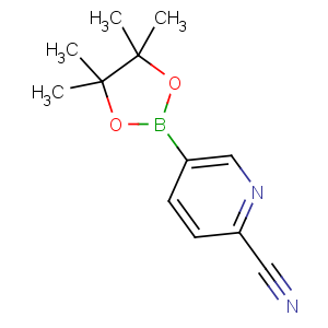 CAS No:741709-63-7 5-(4,4,5,5-tetramethyl-1,3,2-dioxaborolan-2-yl)pyridine-2-carbonitrile