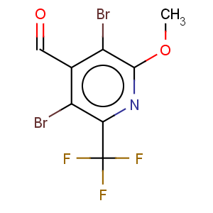 CAS No:741737-02-0 4-Pyridinecarboxaldehyde,3,5-dibromo-2-methoxy-6-(trifluoromethyl)-