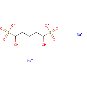 CAS No:7420-89-5 1,5-Pentanedisulfonicacid, 1,5-dihydroxy-, sodium salt (1:2)
