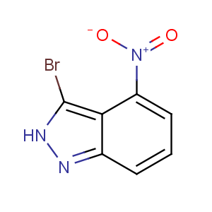 CAS No:74209-17-9 3-bromo-4-nitro-2H-indazole
