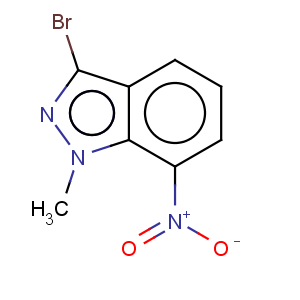 CAS No:74209-37-3 1H-Indazole,3-bromo-1-methyl-7-nitro-