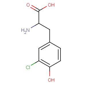 CAS No:7423-93-0 (2S)-2-amino-3-(3-chloro-4-hydroxyphenyl)propanoic acid