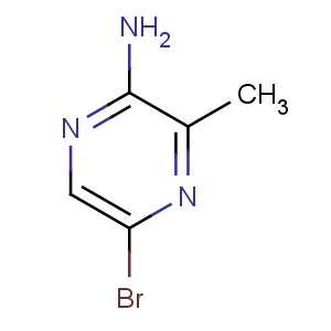 CAS No:74290-67-8 5-bromo-3-methylpyrazin-2-amine