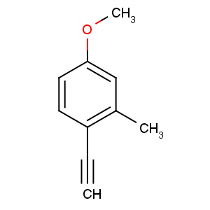 CAS No:74331-69-4 1-ethynyl-4-methoxy-2-methylbenzene