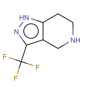 CAS No:743419-80-9 1H-Pyrazolo[4,3-c]pyridine,4,5,6,7-tetrahydro-3-(trifluoromethyl)-