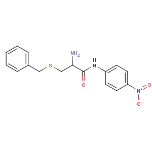 CAS No:7436-62-6 (2R)-2-amino-3-benzylsulfanyl-N-(4-nitrophenyl)propanamide