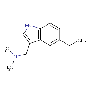 CAS No:74367-51-4 1-(5-ethyl-1H-indol-3-yl)-N,N-dimethylmethanamine